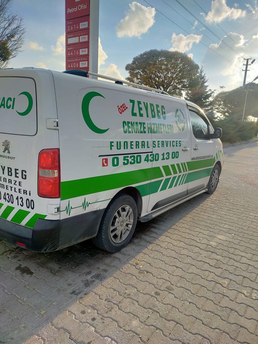 Zeybeg özel cenaze aracı yan profil